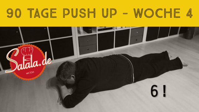 90 Tage Push Up Challenge Woche #4 – Low Carb Liegestütze