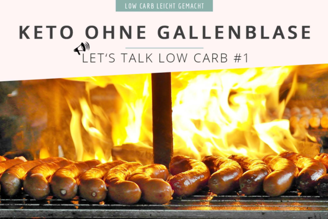 Ohne eine Gallenblase kann ich kein Fett mehr essen. Also ist Low Carb für mich nicht möglich. Ist das wirklich so? In der heutigen Sprechstunde geht es unter anderem um das Thema: "Keto ohne Gallenblase"