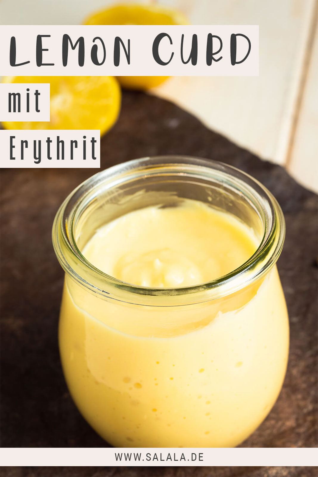 Lemon Curd mit Erythrit Keto Zitronencreme